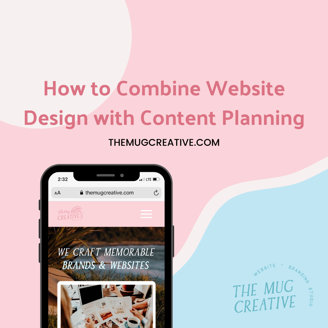 How to Combine Website Design with Content Planning By The Mug Creative agency