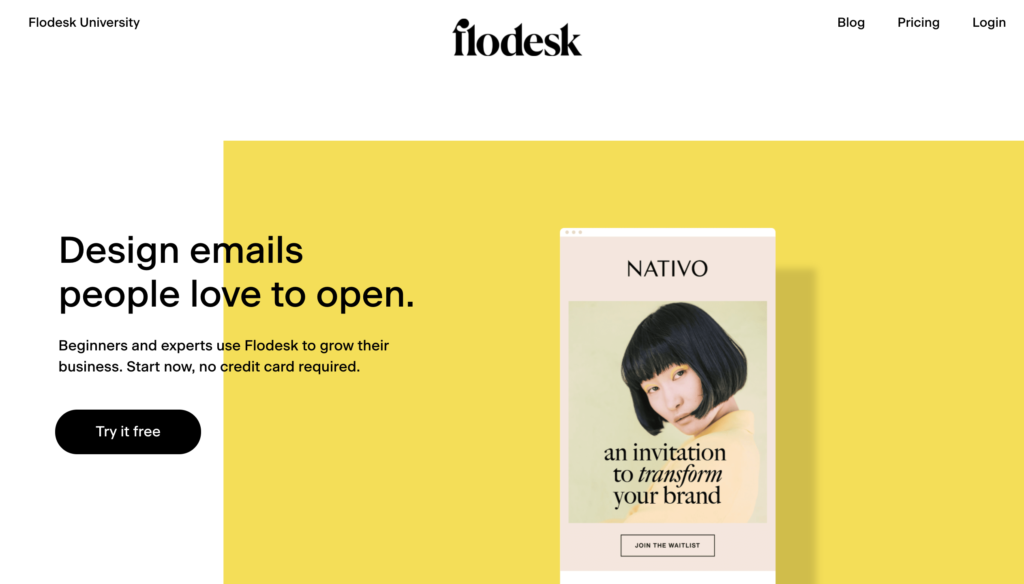 Flodesk - Email Marketing.
